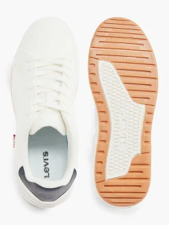 Levis Witte Sneaker Piper-Heren Sneakers