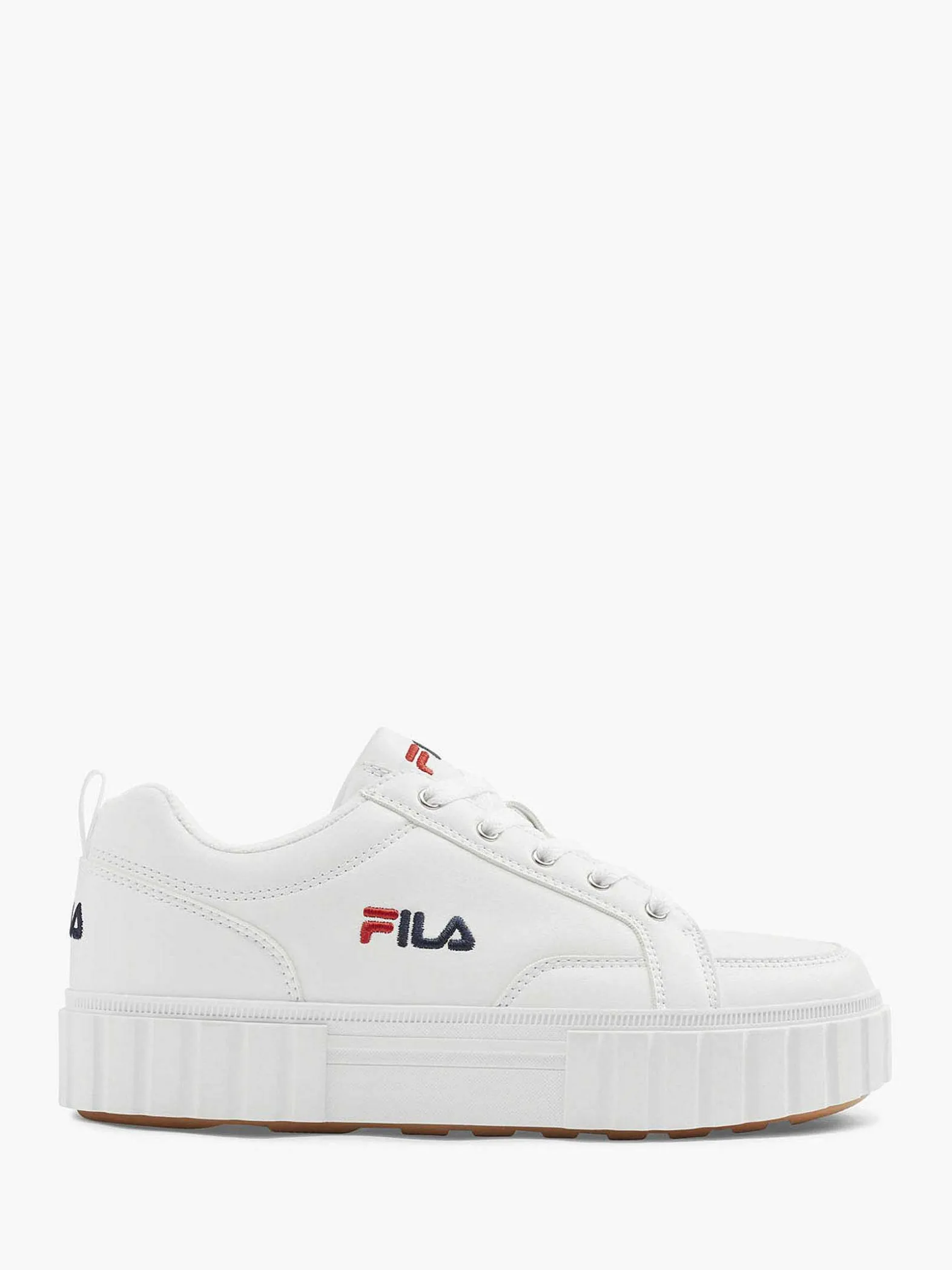 FILA Witte Sneaker Platform-Dames Sneakers