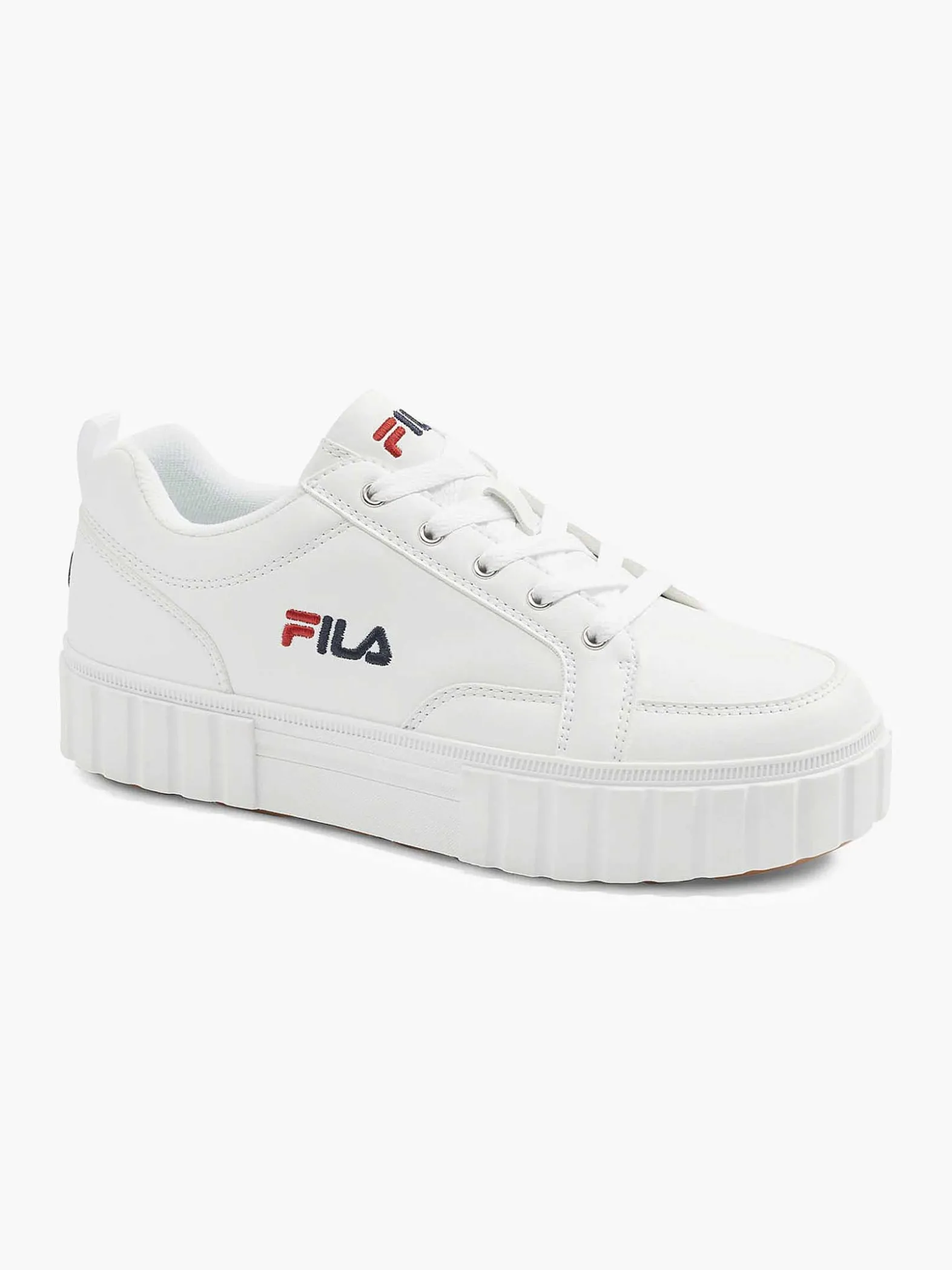 FILA Witte Sneaker Platform-Dames Sneakers