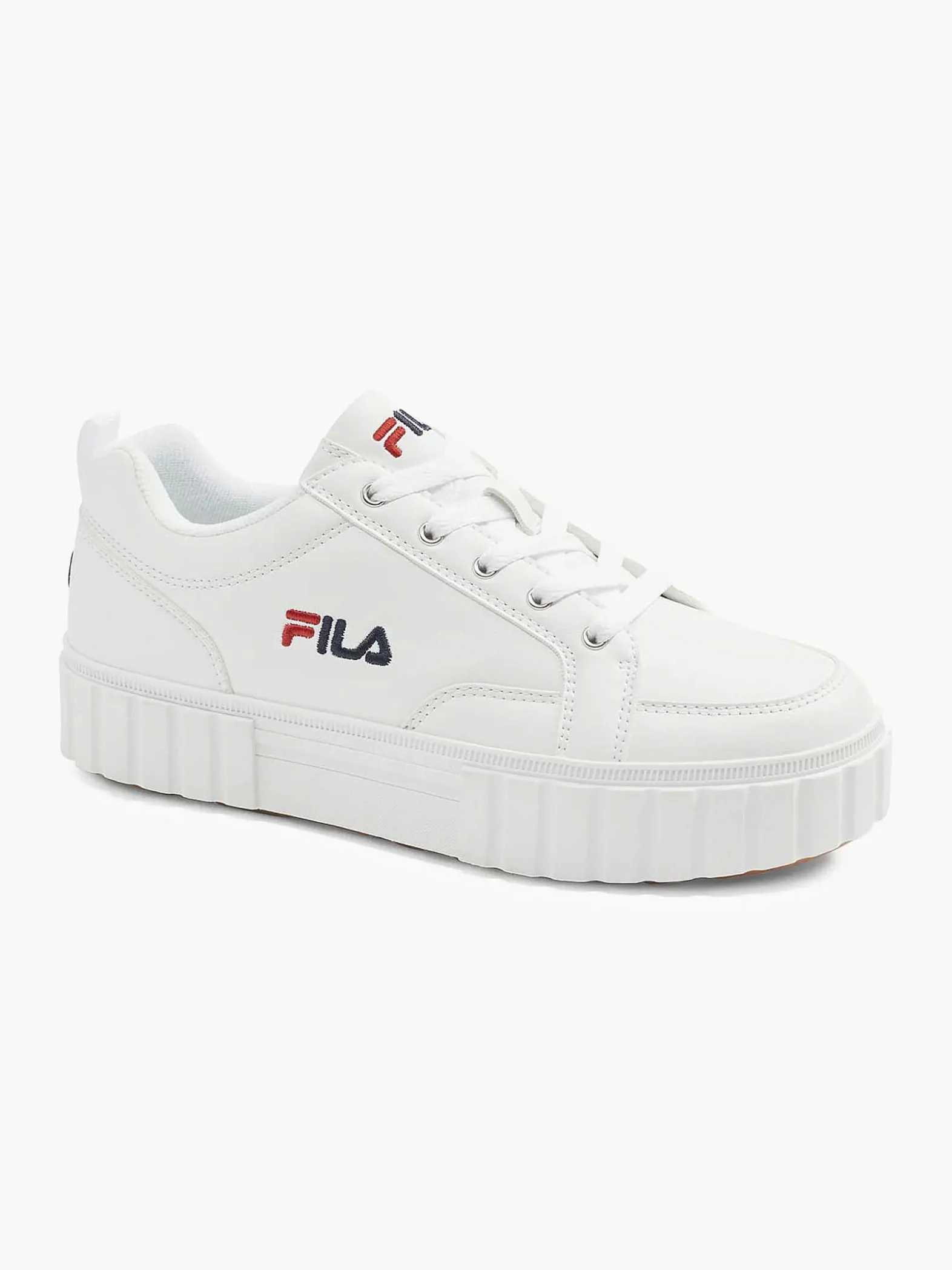 FILA Witte Sneaker Platform-Dames Sneakers