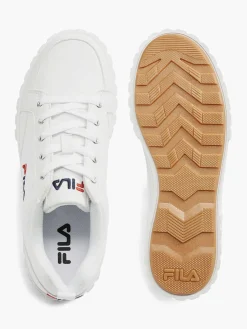 FILA Witte Sneaker Platform-Dames Sneakers