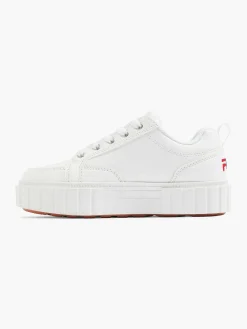 FILA Witte Sneaker Platform-Kinderen Jongensschoenen