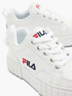 FILA Witte Sneaker Platform-Kinderen Jongensschoenen