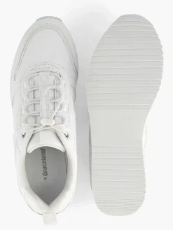 Graceland Witte Sneakers-Dames Sneakers