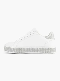 Graceland Witte Sneaker Steentjes-Kinderen Jongensschoenen