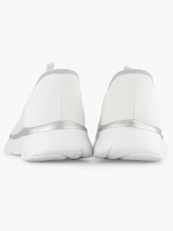 Skechers Witte Sneaker Swift Fit - Hands Free Sole Provider-Dames Sneakers