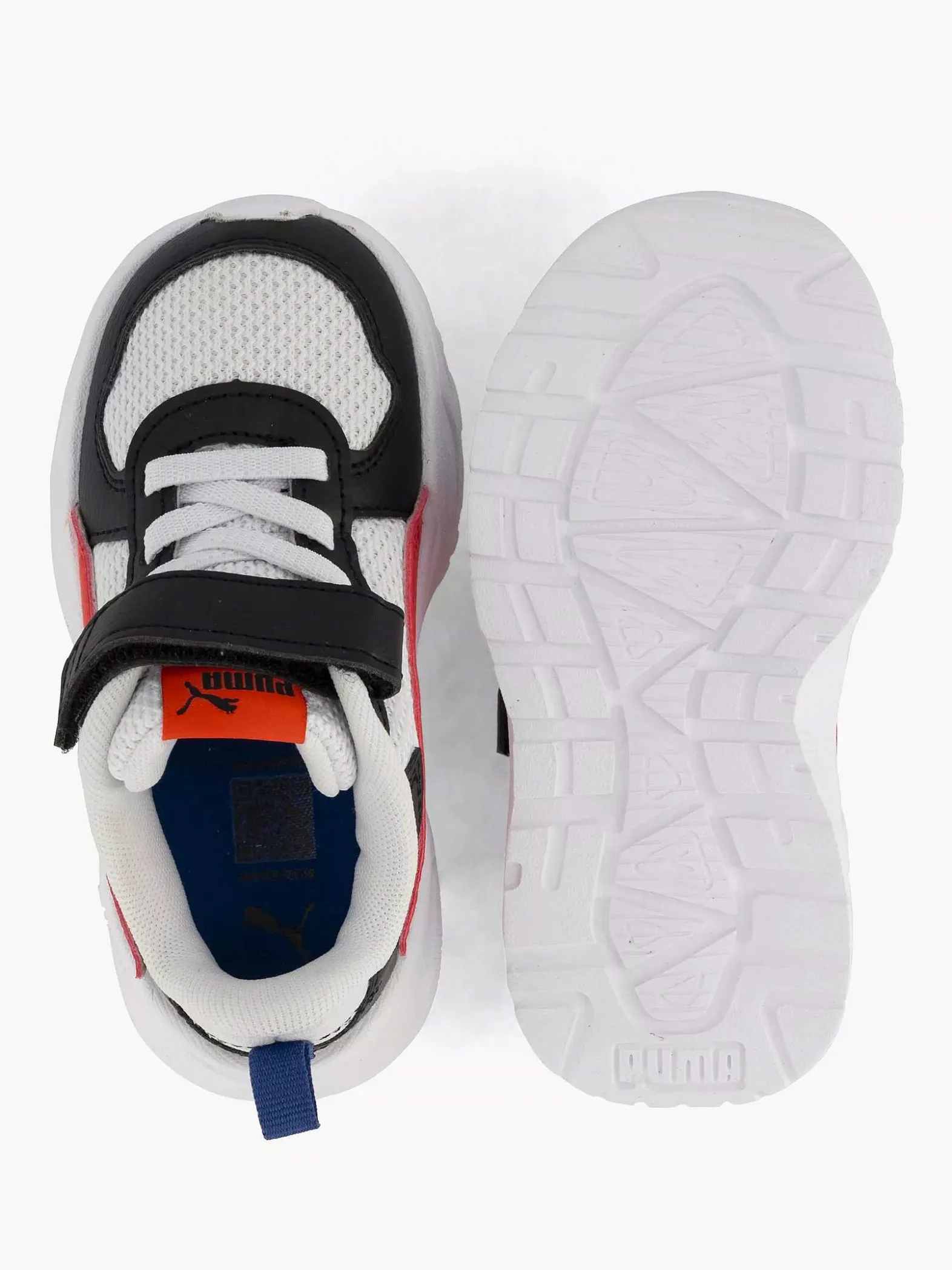 Puma Witte Sneaker Trinity Lite Ac+ Inf-Kinderen Jongensschoenen