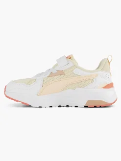 Puma Witte Sneaker Trinity Lite Ac-Kinderen Jongensschoenen