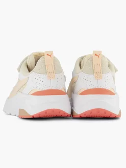 Puma Witte Sneaker Trinity Lite Ac-Kinderen Jongensschoenen