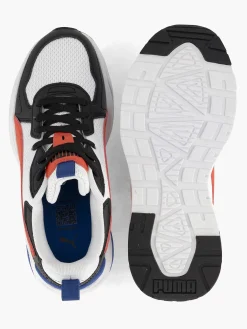 Puma Witte Sneaker Trinity Lite Jr-Kinderen Babyschoenen