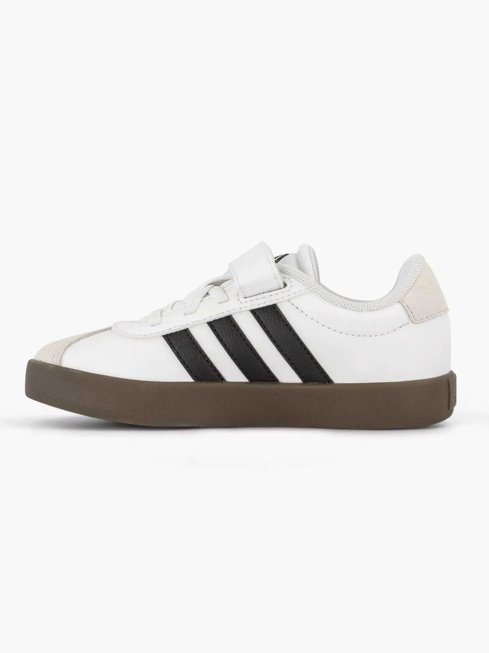 adidas Witte Sneaker Vl Court 3.0 El C-Kinderen Jongensschoenen