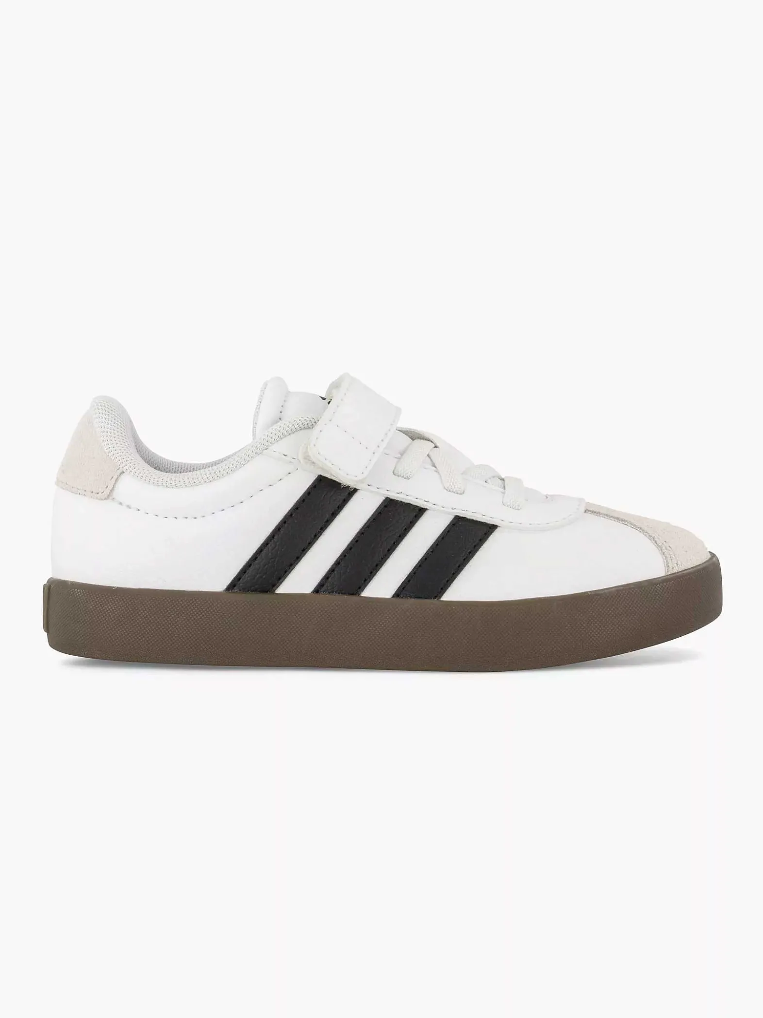 adidas Witte Sneaker Vl Court 3.0 El C-Kinderen Jongensschoenen