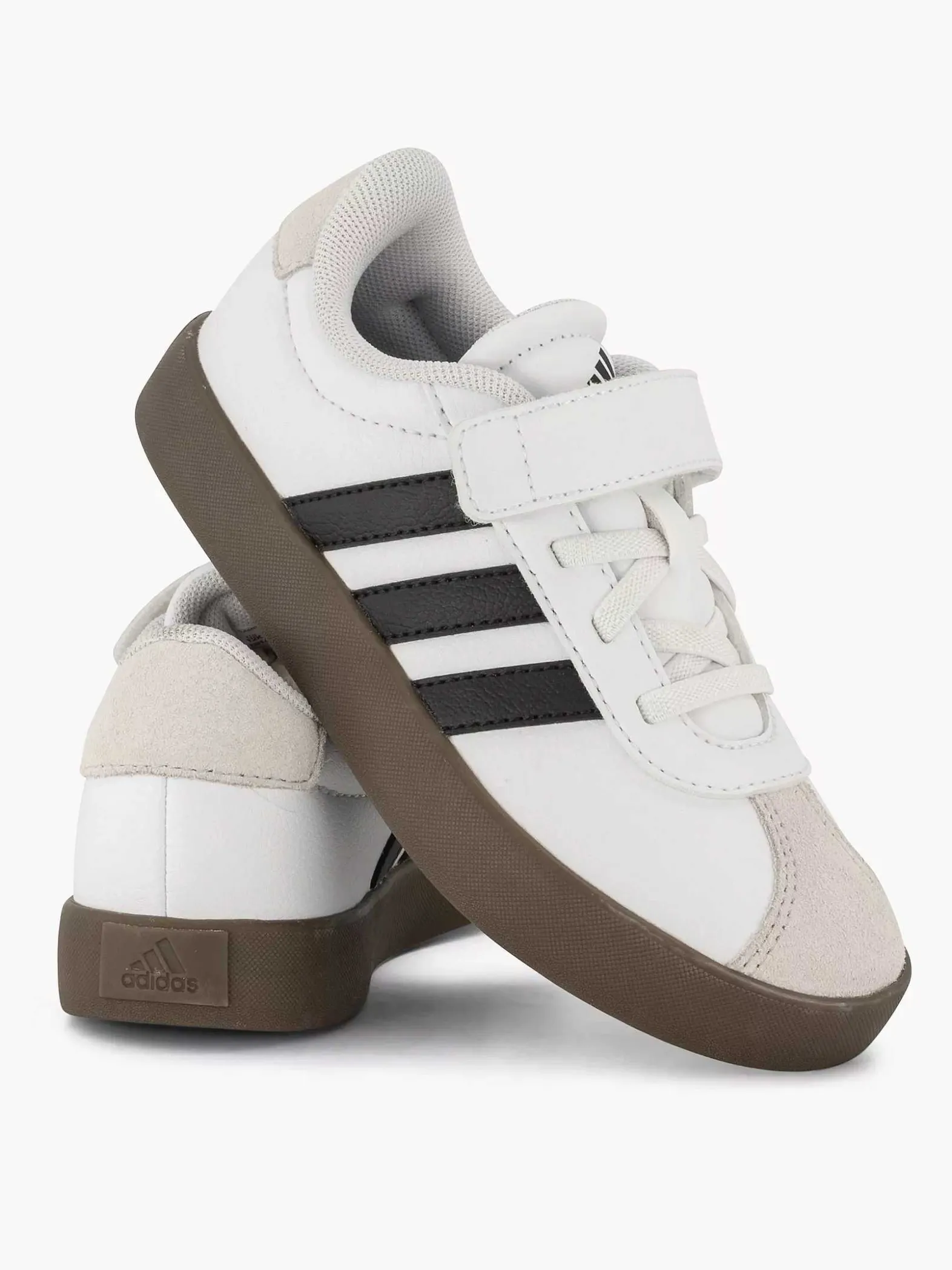 adidas Witte Sneaker Vl Court 3.0 El C-Kinderen Jongensschoenen