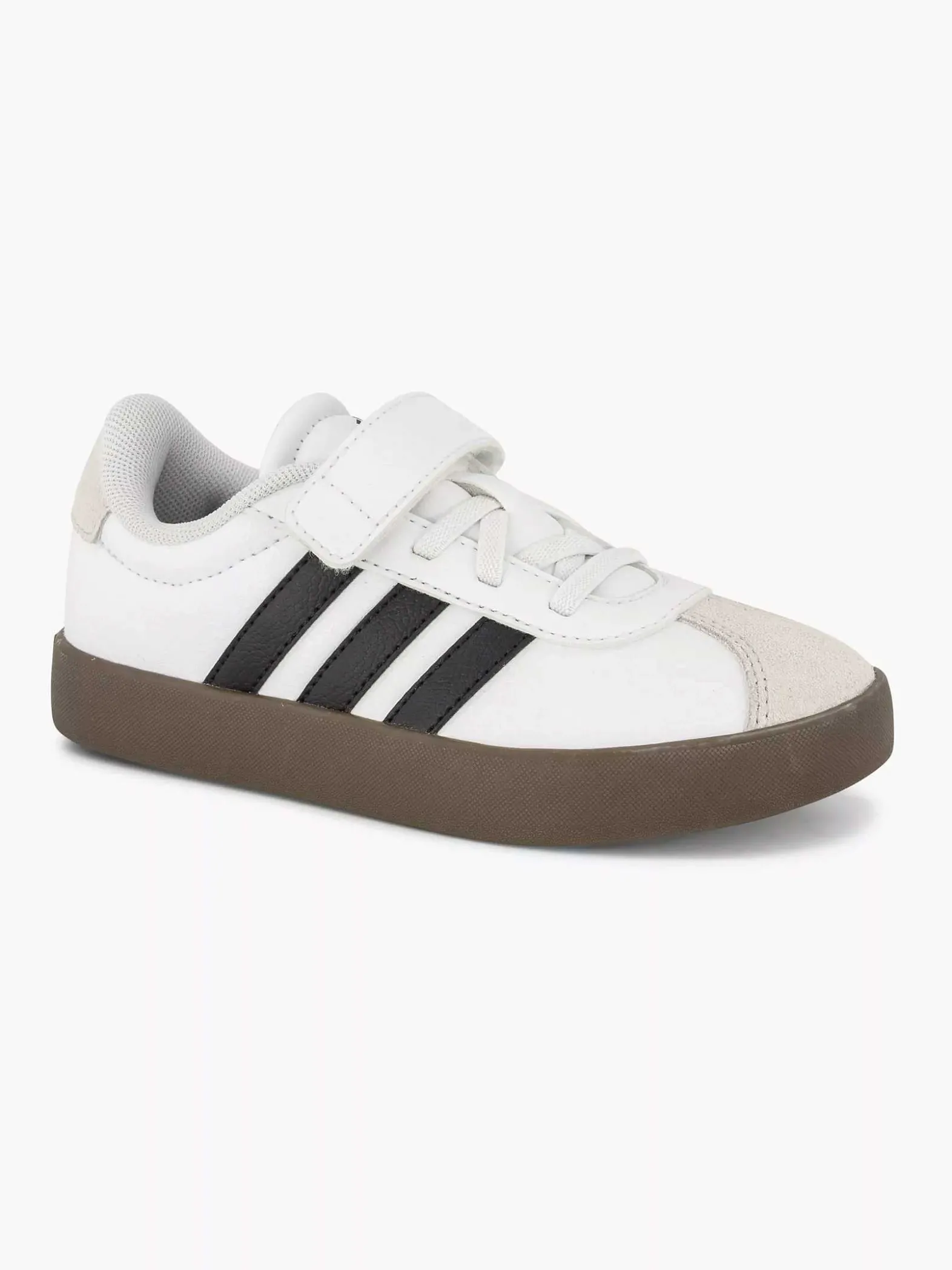 adidas Witte Sneaker Vl Court 3.0 El C-Kinderen Jongensschoenen