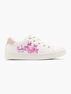 Graceland Witte Sneaker Vlinders-Kinderen Jongensschoenen