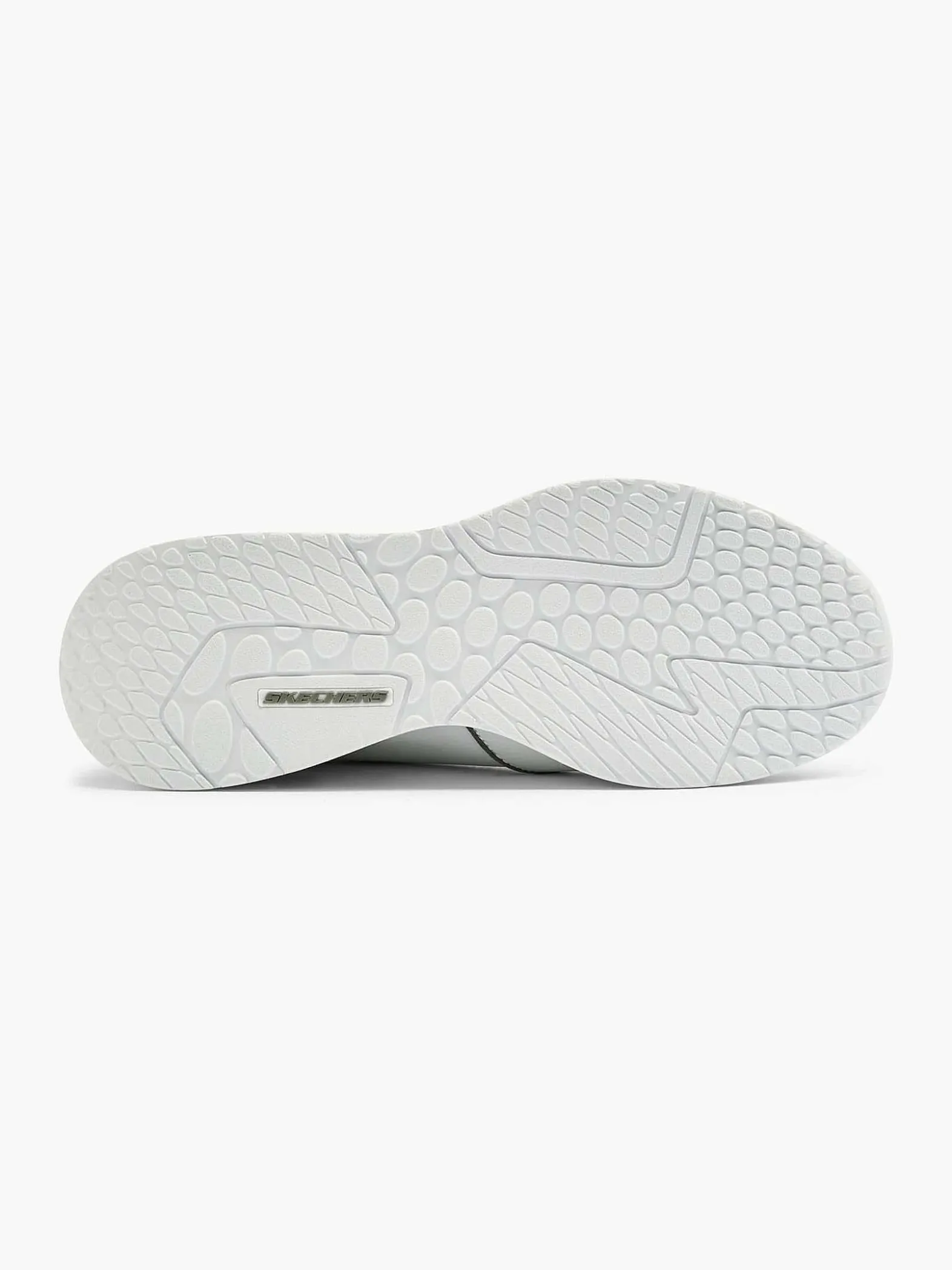Skechers Witte Solitair-Heren Sneakers