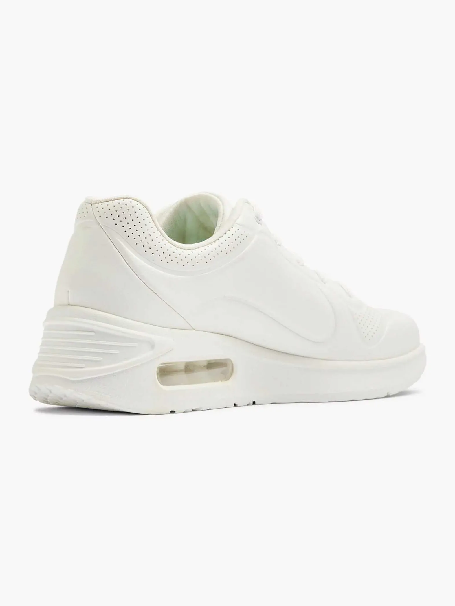 Skechers Witte Solitair - Perle-Dames Sneakers