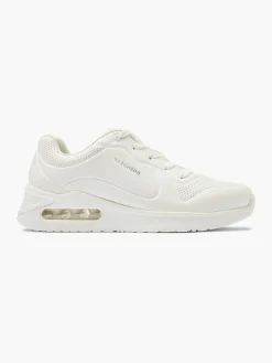 Skechers Witte Solitair - Perle-Dames Sneakers