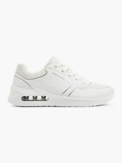 Skechers Witte Solitair- Pristina-Dames Sneakers