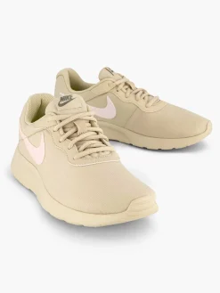 Nike Zandkleurige Tanjun Refine-Dames Sneakers