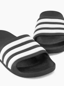 adidas Zwarte Adilette Aqua K-Kinderen Jongensschoenen