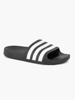 adidas Zwarte Adilette Aqua K-Kinderen Jongensschoenen