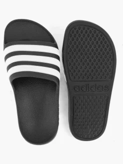 adidas Zwarte Adilette Aqua K-Kinderen Jongensschoenen