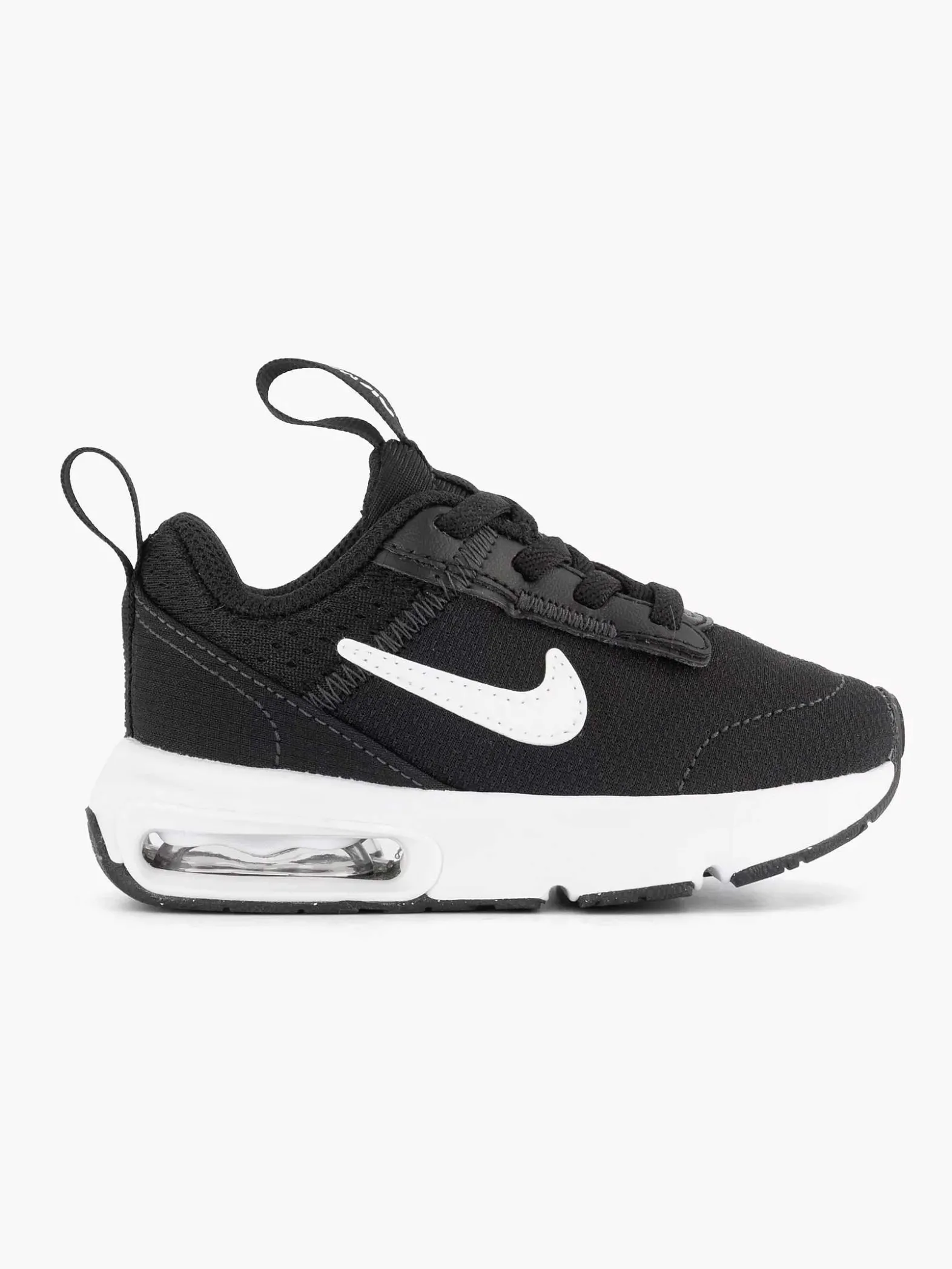 Nike Zwarte Air Max Intrlk Lite-Kinderen Jongensschoenen