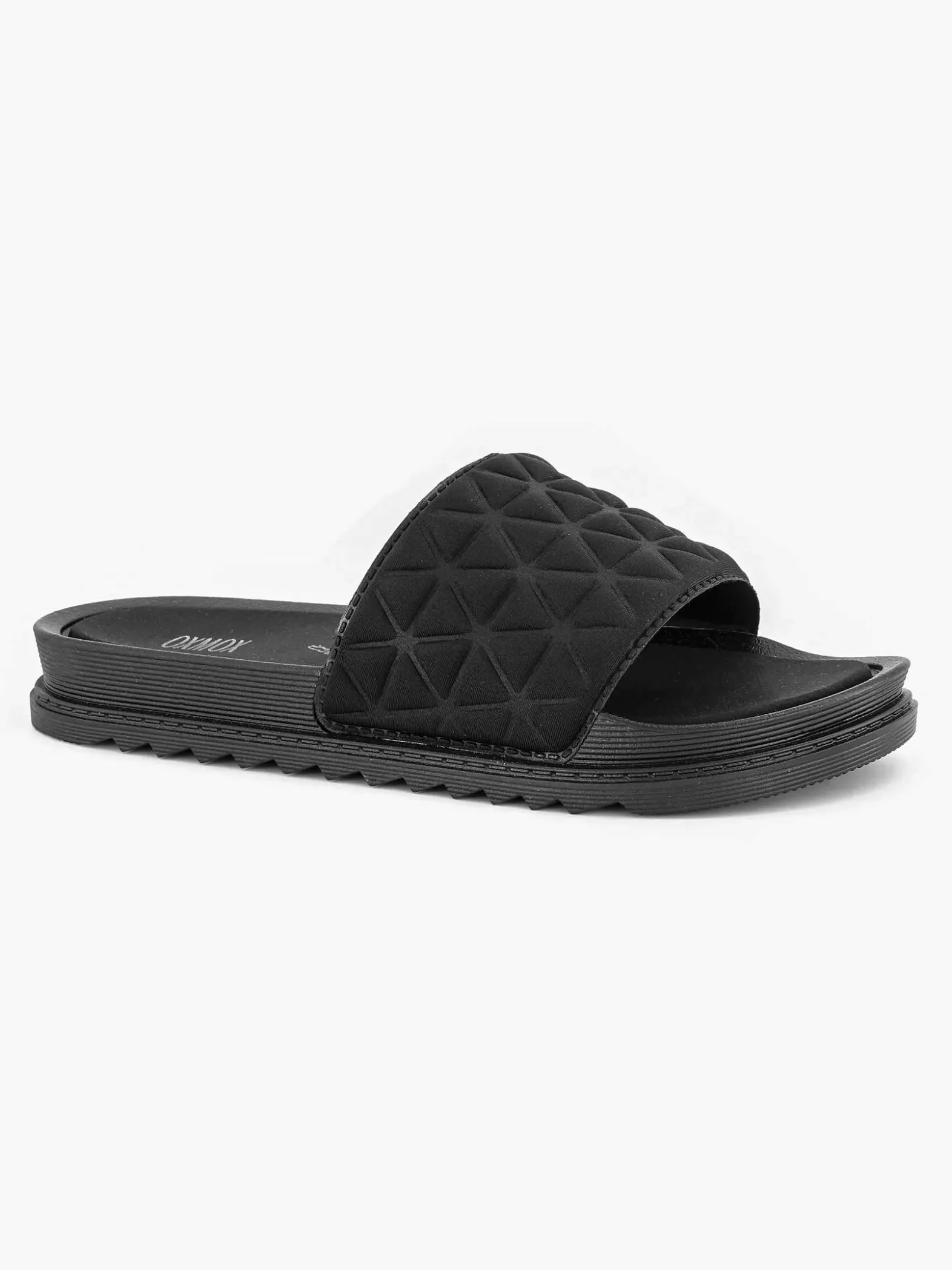 Oxmox Zwarte Badslipper-Dames Slippers