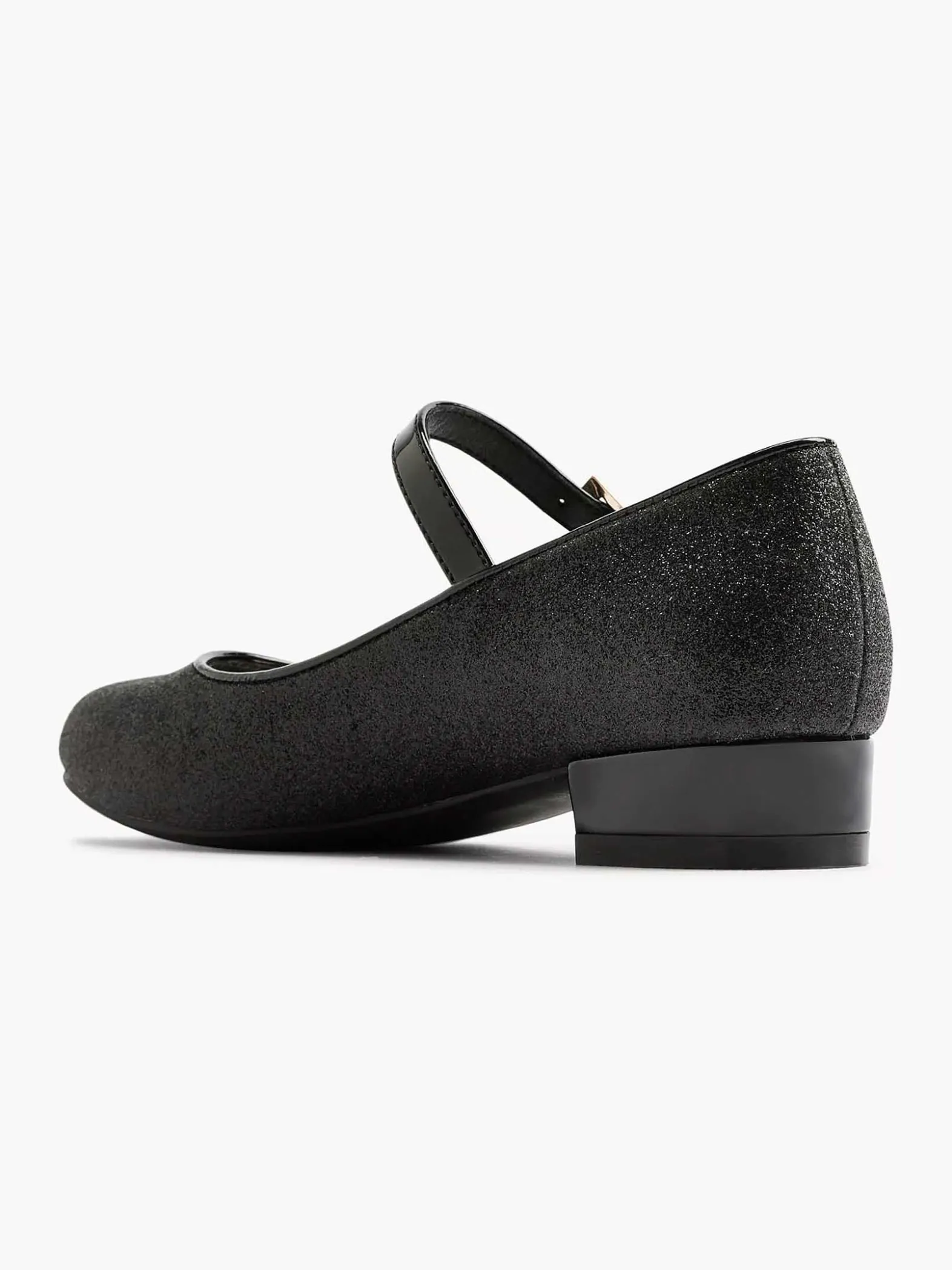 Graceland Zwarte Ballerina Glitters-Kinderen Jongensschoenen