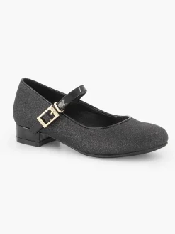 Graceland Zwarte Ballerina Glitters-Kinderen Jongensschoenen