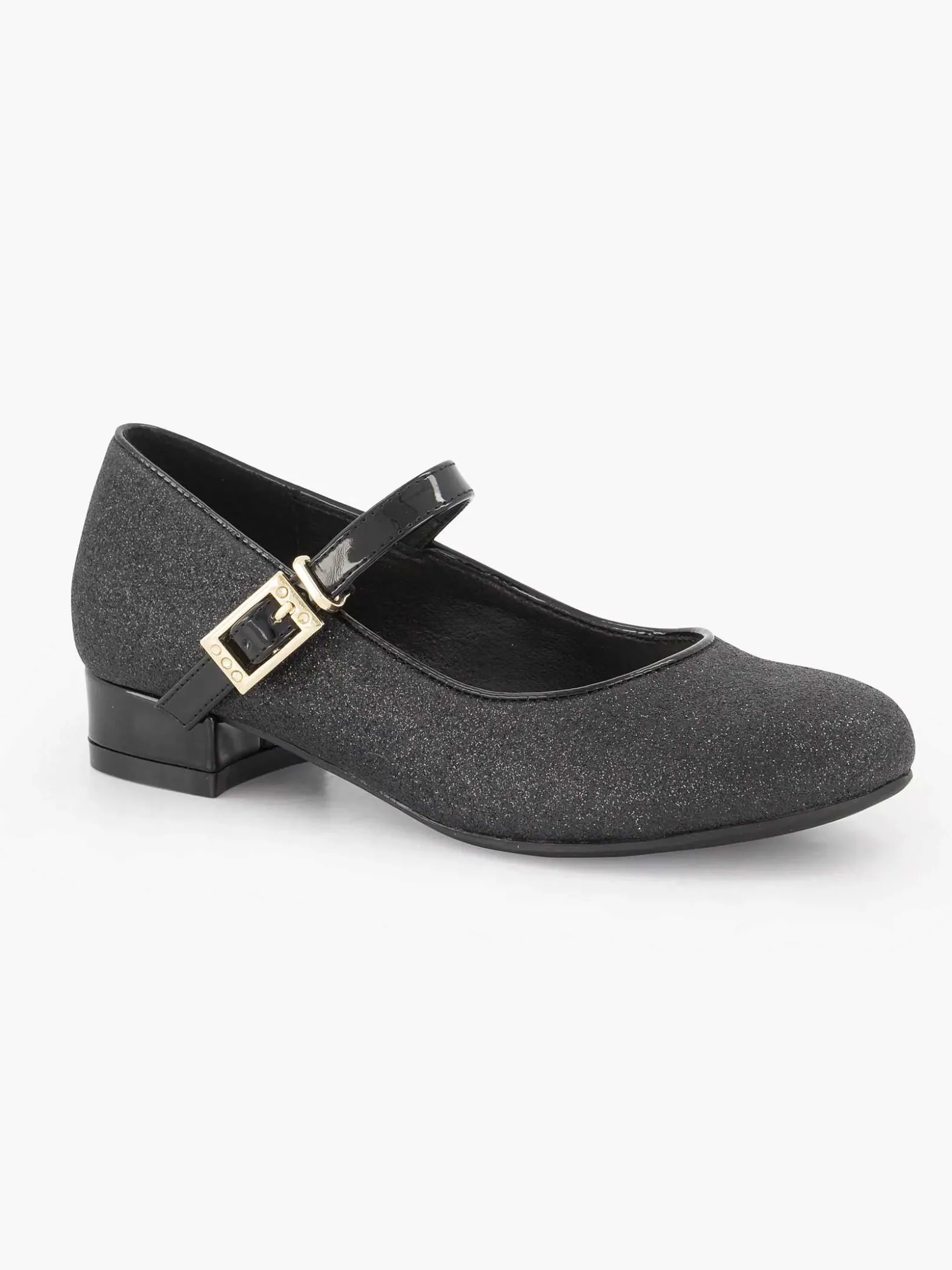 Graceland Zwarte Ballerina Glitters-Kinderen Jongensschoenen