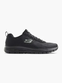 Skechers Zwarte Burns - Ahren-Heren Sneakers