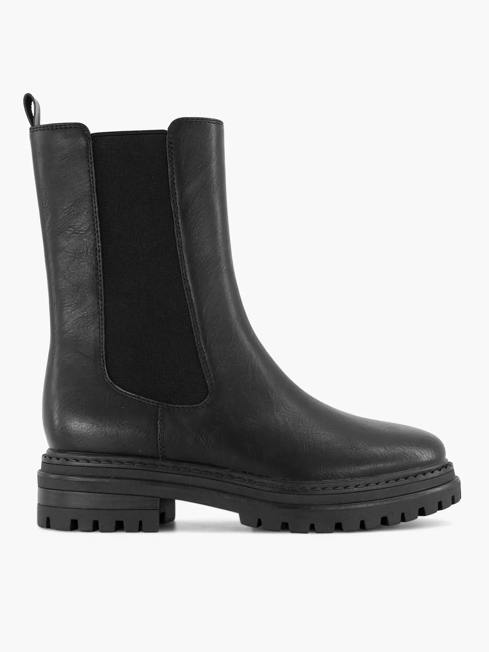 Oxmox Zwarte Chelsea Boot-Dames Enkellaarzen & Boots