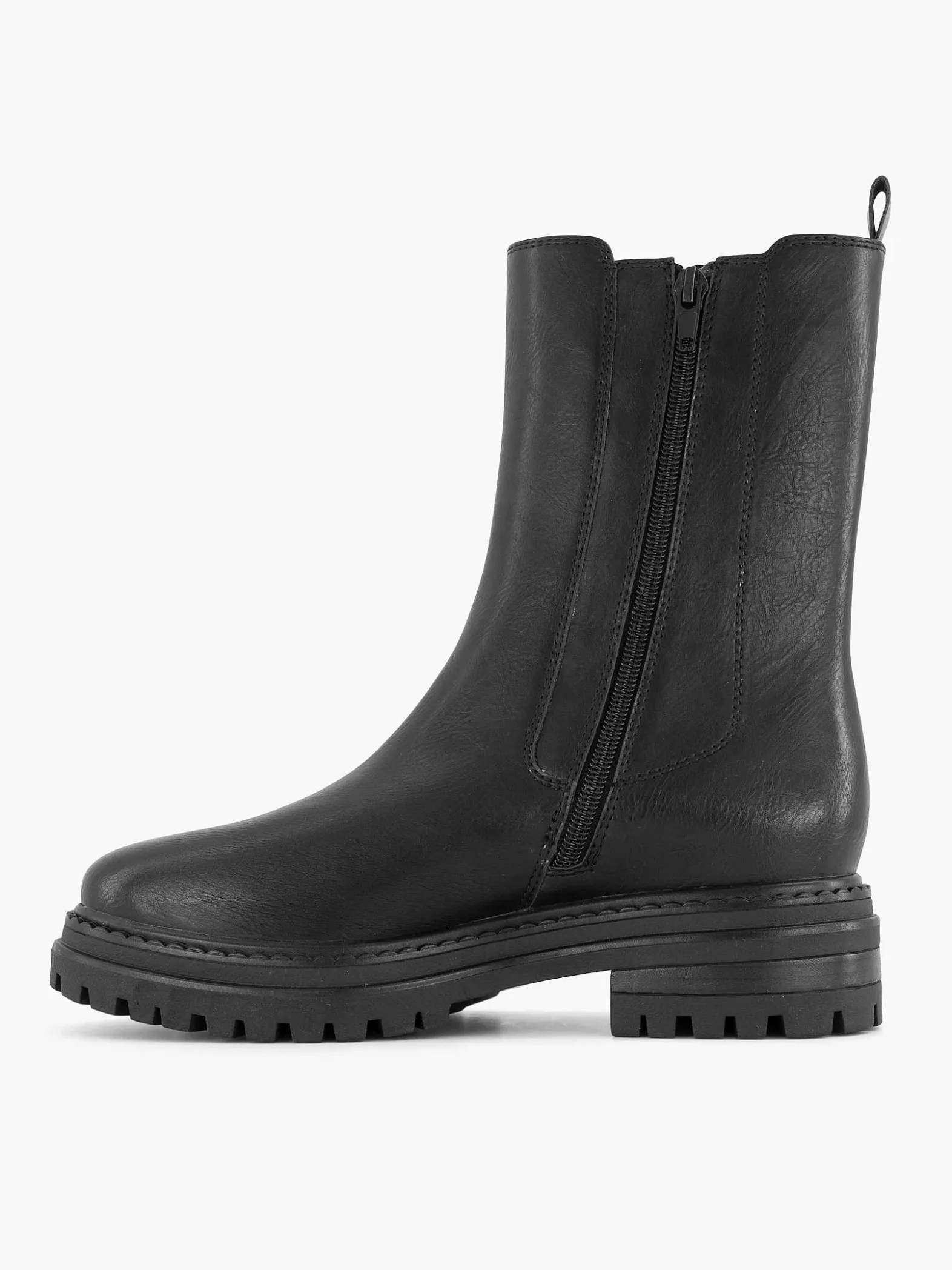 Oxmox Zwarte Chelsea Boot-Dames Enkellaarzen & Boots