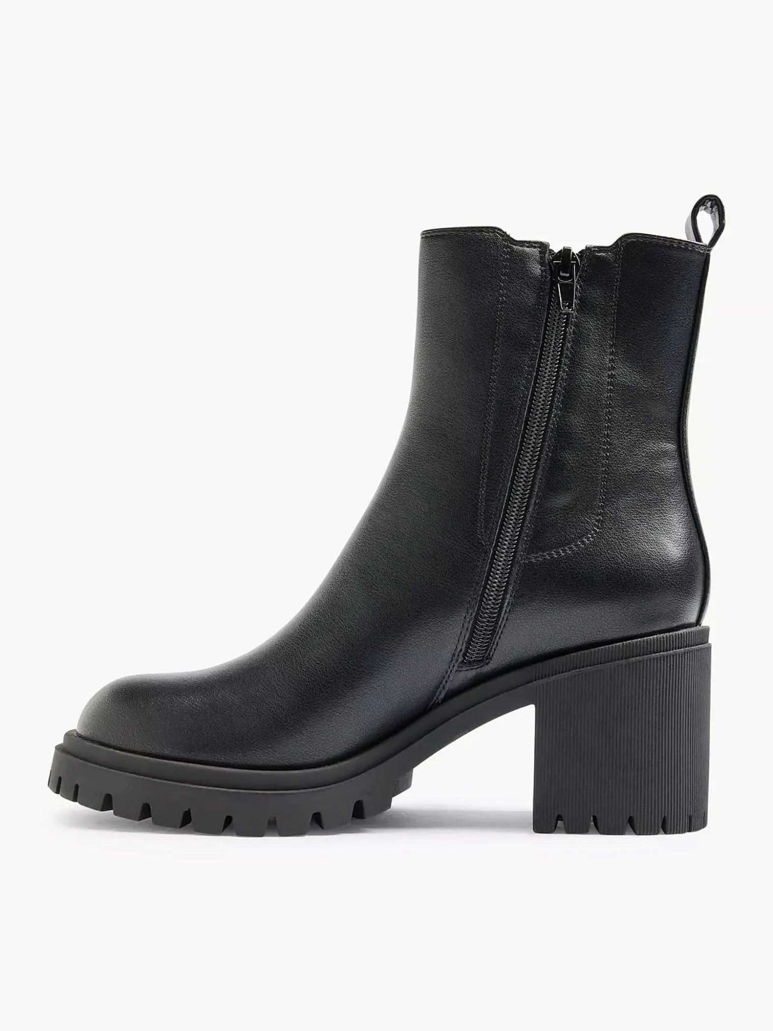 Graceland Zwarte Chelsea Boot Hak-Dames Enkellaarzen & Boots