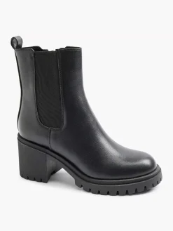 Graceland Zwarte Chelsea Boot Hak-Dames Enkellaarzen & Boots