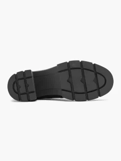 Graceland Zwarte Chunky Enkellaars Hak-Dames Enkellaarzen & Boots