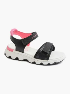 Esprit Zwarte Chunky Sandaal-Kinderen Jongensschoenen