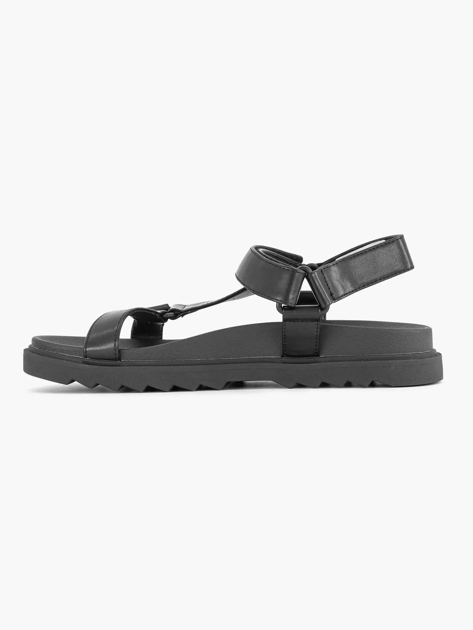 Oxmox Zwarte Chunky Sandaal-Dames Sandalen