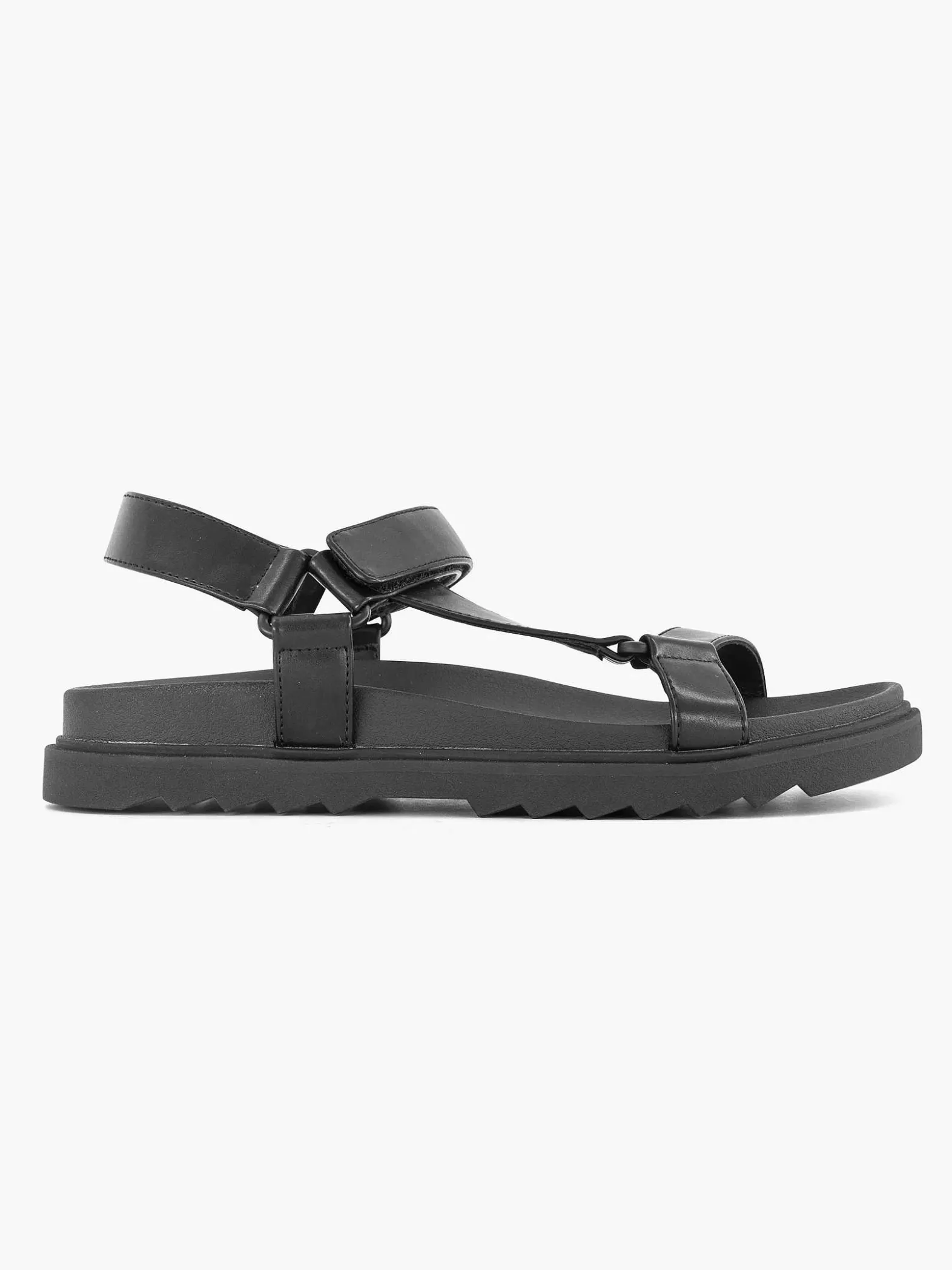 Oxmox Zwarte Chunky Sandaal-Dames Sandalen