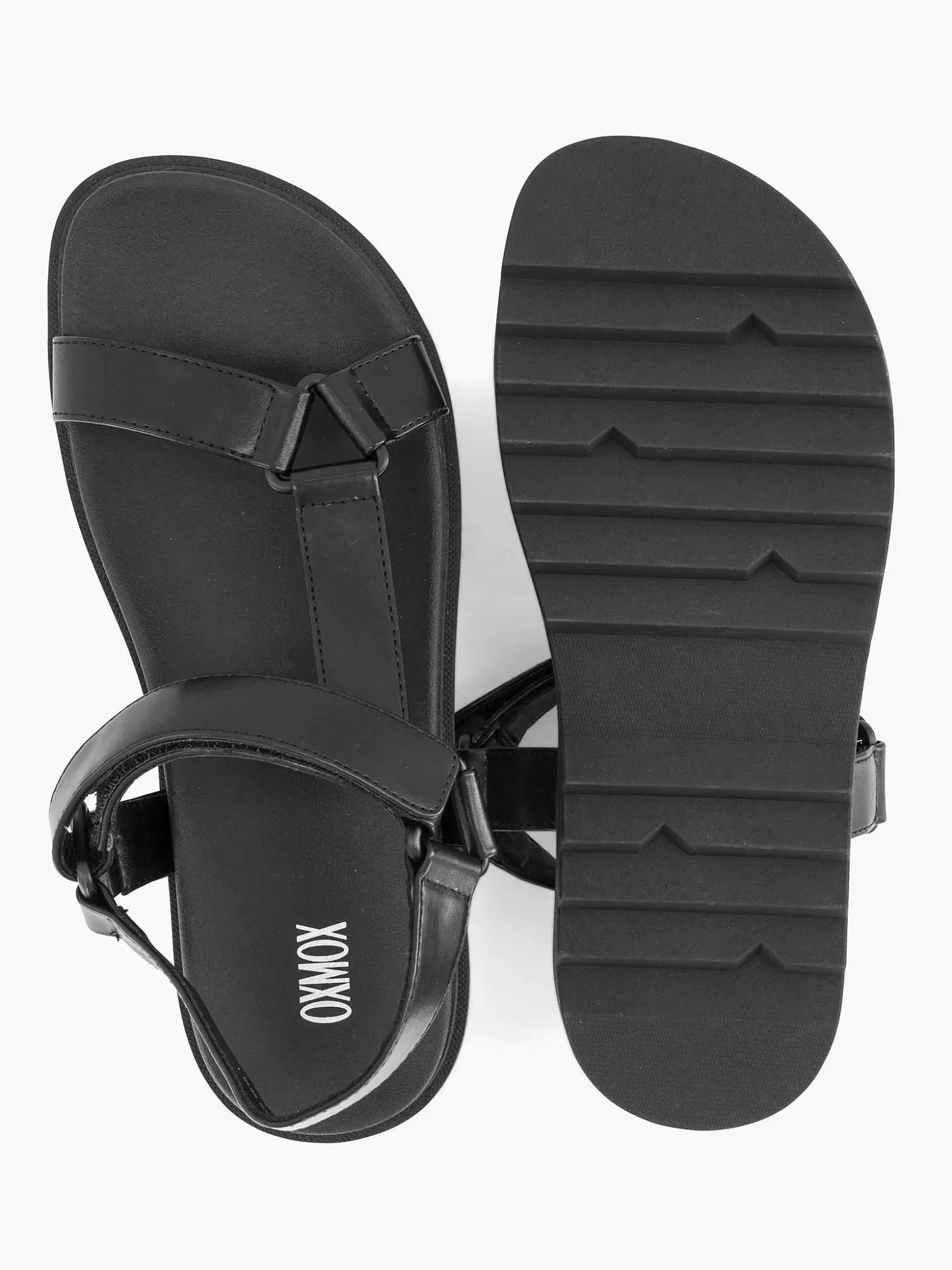 Oxmox Zwarte Chunky Sandaal-Dames Sandalen