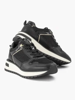 Graceland Zwarte Chunky Sneaker-Dames Sneakers