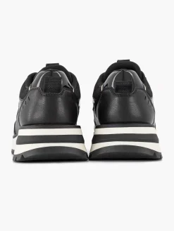 Graceland Zwarte Chunky Sneaker-Dames Sneakers