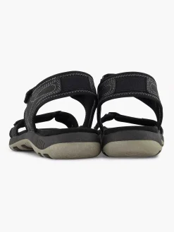Easy Street Zwarte Comfort Sandaal-Dames Comfort Schoenen