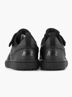 Nike Zwarte Court Borough Low Recraft-Kinderen Jongensschoenen