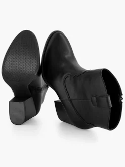 Graceland Zwarte Cowboy Laars Hak-Dames Enkellaarzen & Boots