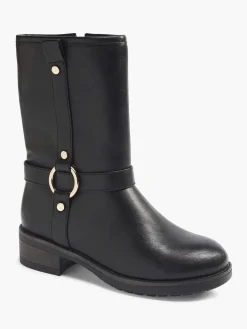 Graceland Zwarte Enkellaars-Dames Enkellaarzen & Boots