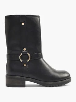 Graceland Zwarte Enkellaars-Dames Enkellaarzen & Boots