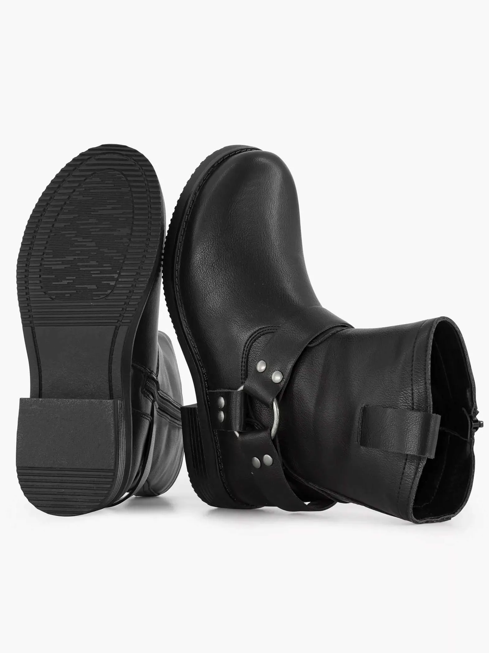 Oxmox Zwarte Enkellaars-Kinderen Babyschoenen